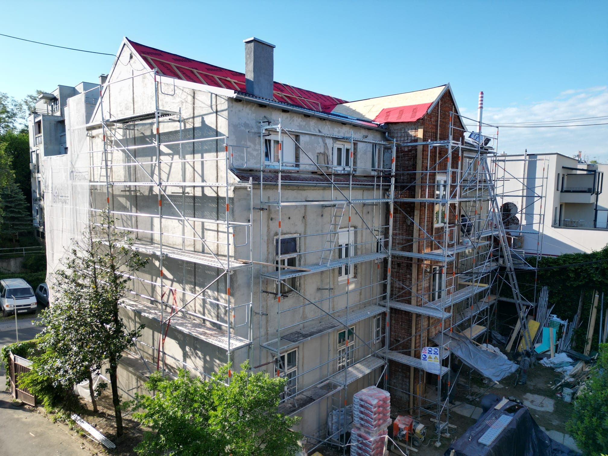 Projekt obnove konstrukcije - stambena zgrada Mandaličina 15
